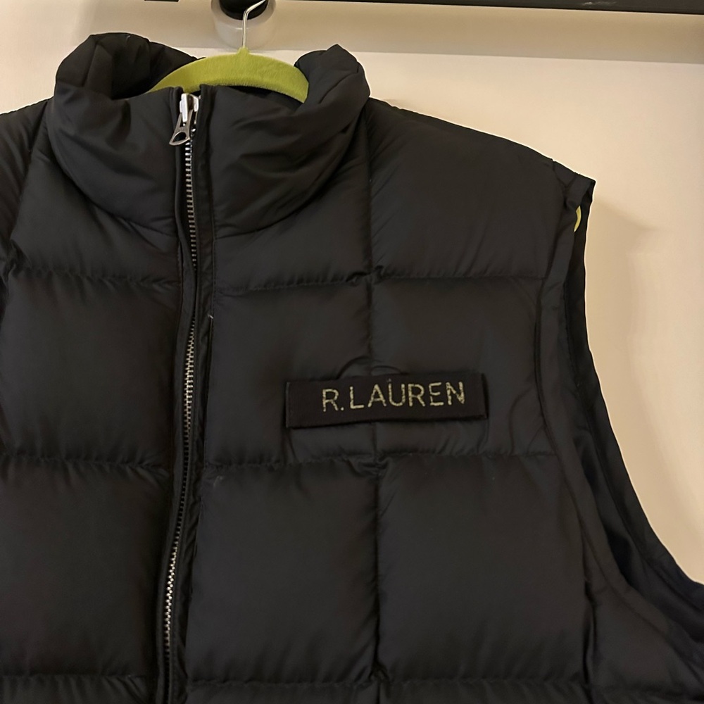 Polo Ralph Lauren Black Puffer Vest - Picture 2 of 6